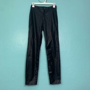 Topshop Faux Leather pants Sz US4